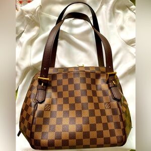 Louis Vuitton Belem MM shoulder bag N51147 Damier Ebene Canvas